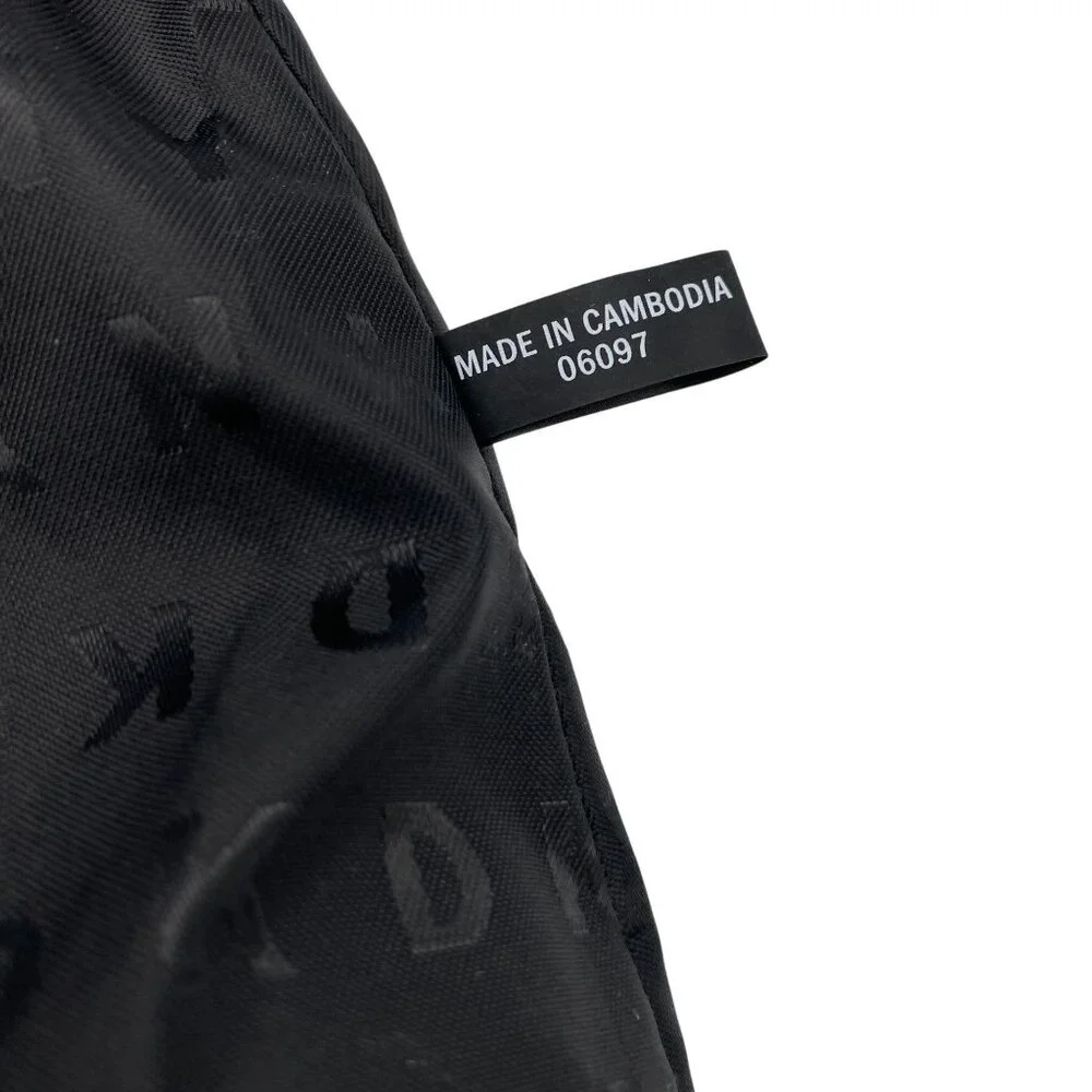 DKNY Tilly vegan leather backpack Logo embossed‎ Black City Career Travel
